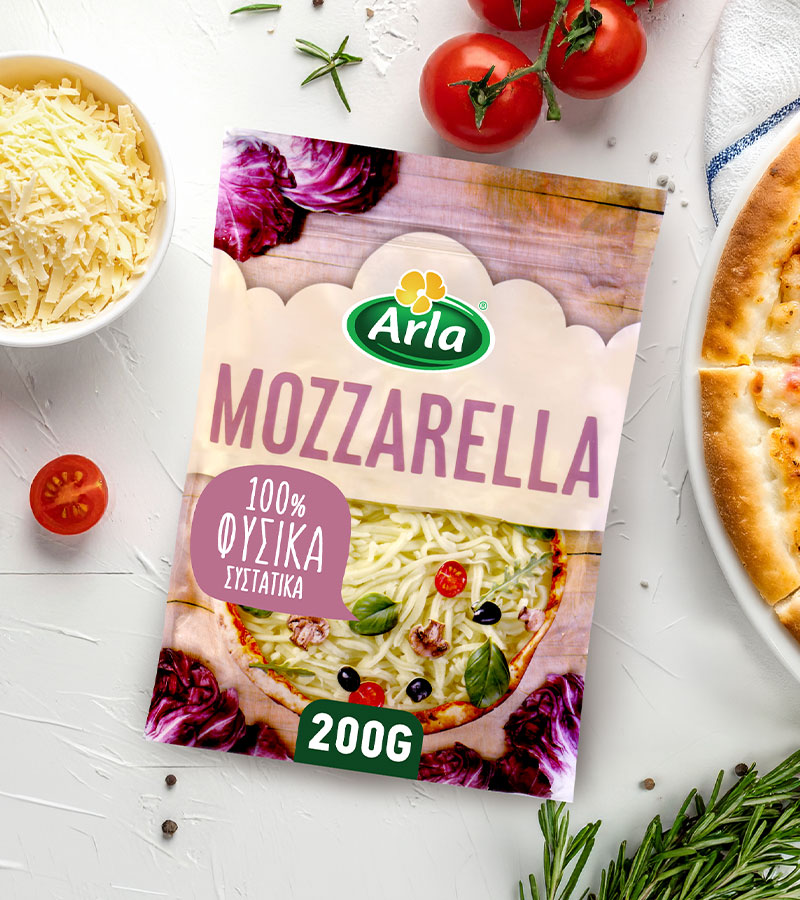 Arla Mozzarella Τριμμένη (200γρ.)