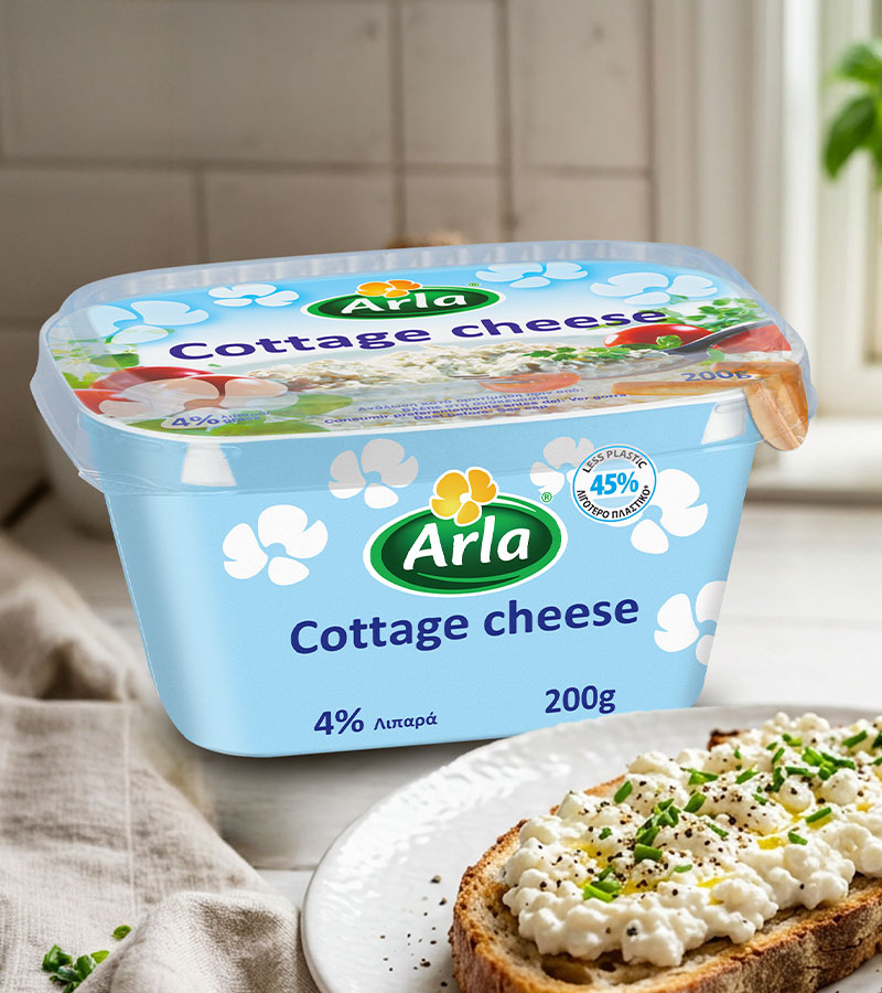 Arla Τυρί Cottage 4% Λιπαρά (200γρ.)